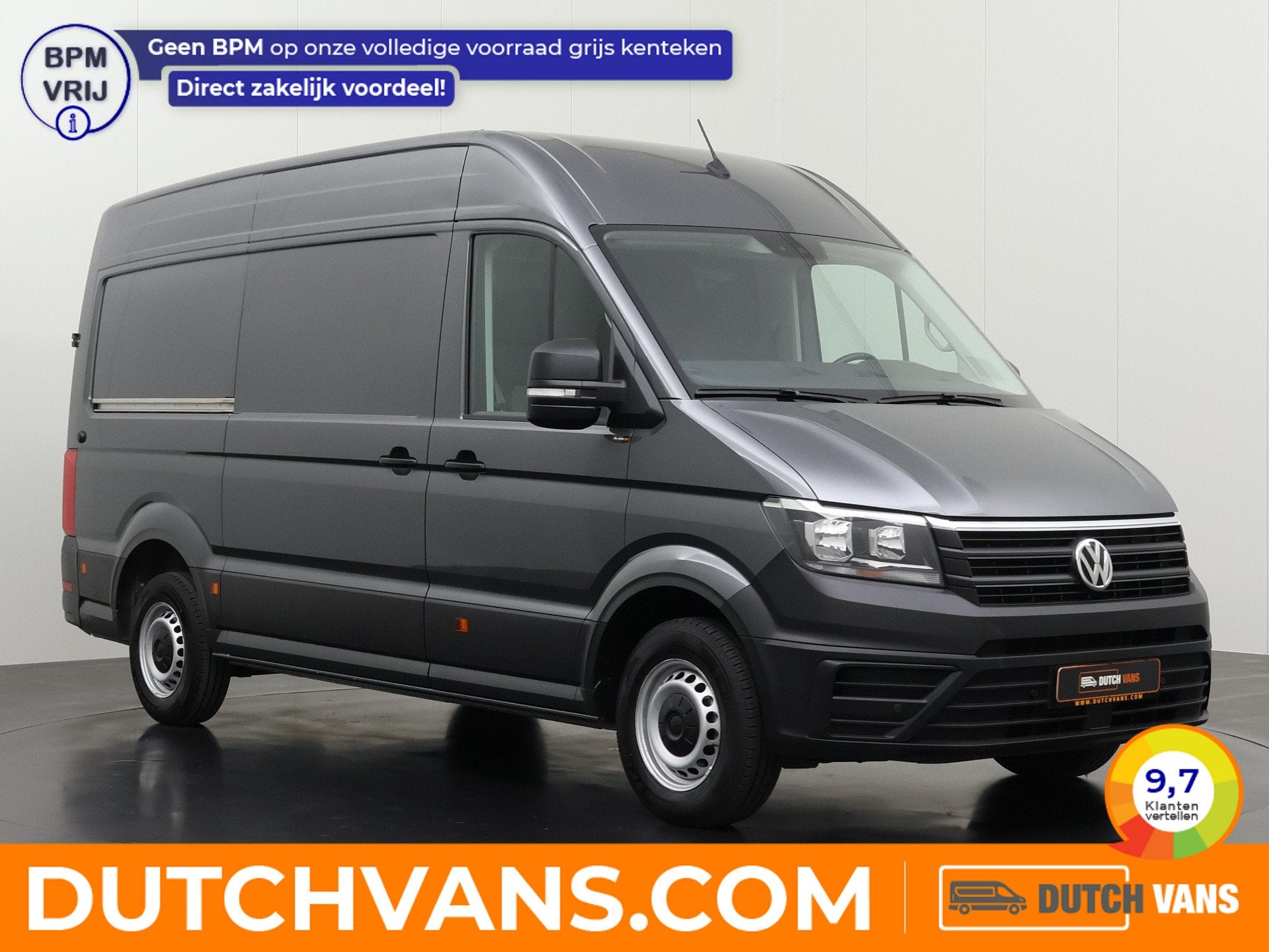 Volkswagen Crafter 2.0TDi 140PK L3H3 | 3000Kg Trekhaak | Air, Stof, Gebruikt, Volkswagen, 3000 kg