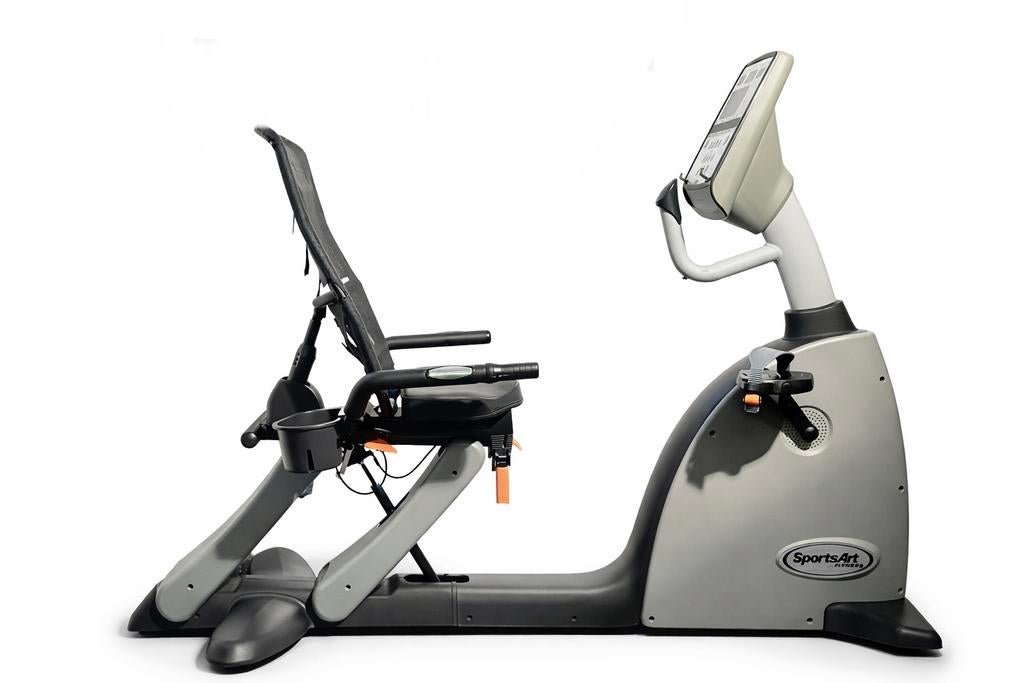 Professionele SportsArt Fitness C531R ligfiets te koop, Ophalen, Zo goed als nieuw, Overige materialen, Ligfiets