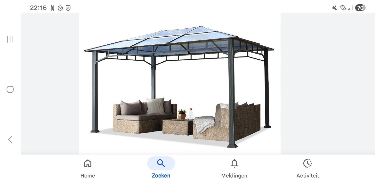 Nieuwe luxe Paviljoen met Zijwanden 3x4 meter, Tuin en Terras, Partytenten, Ophalen, Nieuw, Paviljoen