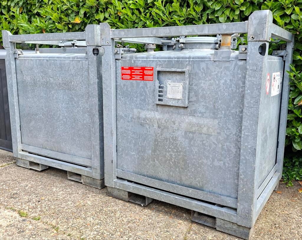 Otto brandstofopslag, dieselcontainer, brandstof ibc 1000ltr, Doe-het-zelf en Verbouw, Ophalen