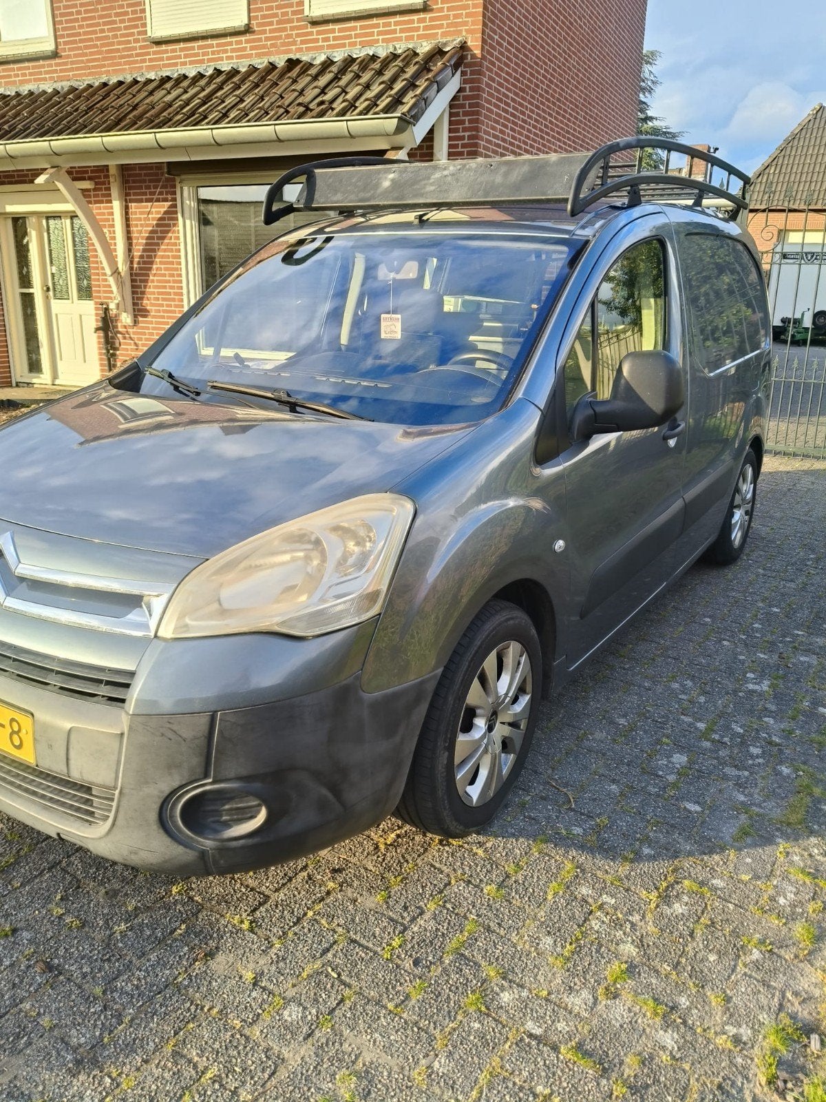 Citroën Berlingo 600 1.6 HDI 66KW 2008, Voorwielaandrijving, Stof, 1429 kg, Zwart