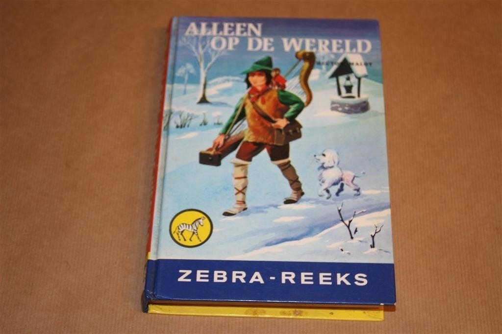 Alleen op de wereld. Hector Malot. Zebra-reeks., Ophalen of Verzenden, Gelezen