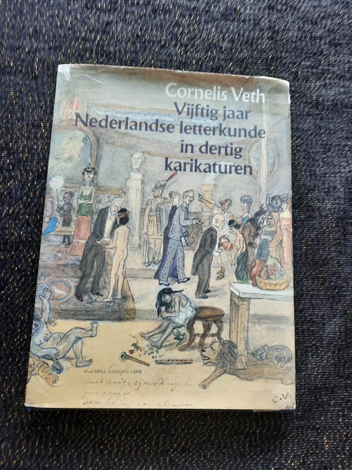 Cornelis Veth - Vijftig jaar Nederlandse letterkunde, Ophalen of Verzenden, Zo goed als nieuw, Cornelis Veth