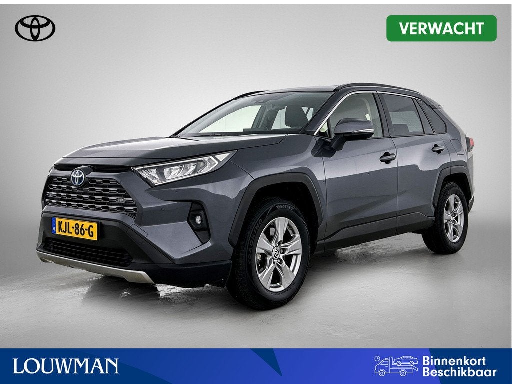 Toyota RAV4 2.5 Hybrid AWD Dynamic | BTW voertuig | Parkeers, Auto's, Automaat, 12 maanden, Stof, Gebruikt