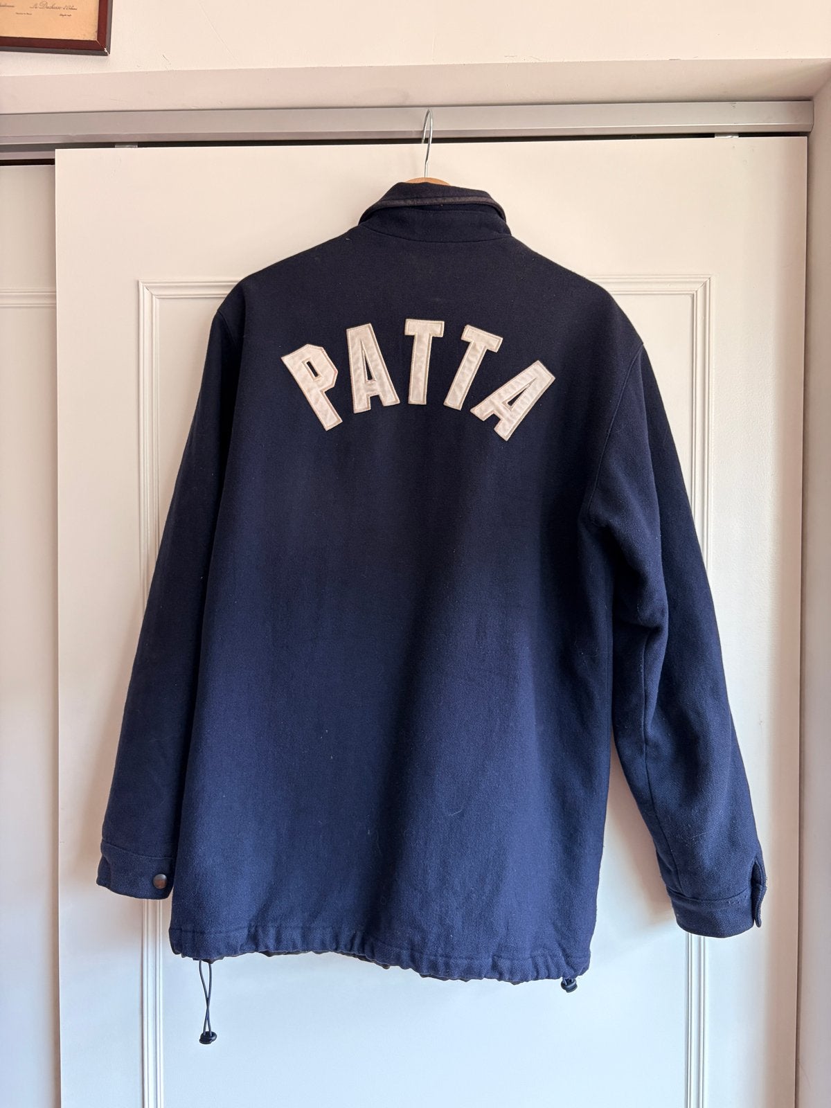 Patta wollen coach jas - maat XL, Kleding | Heren, Ophalen of Verzenden, Gedragen, Overige maten, Blauw