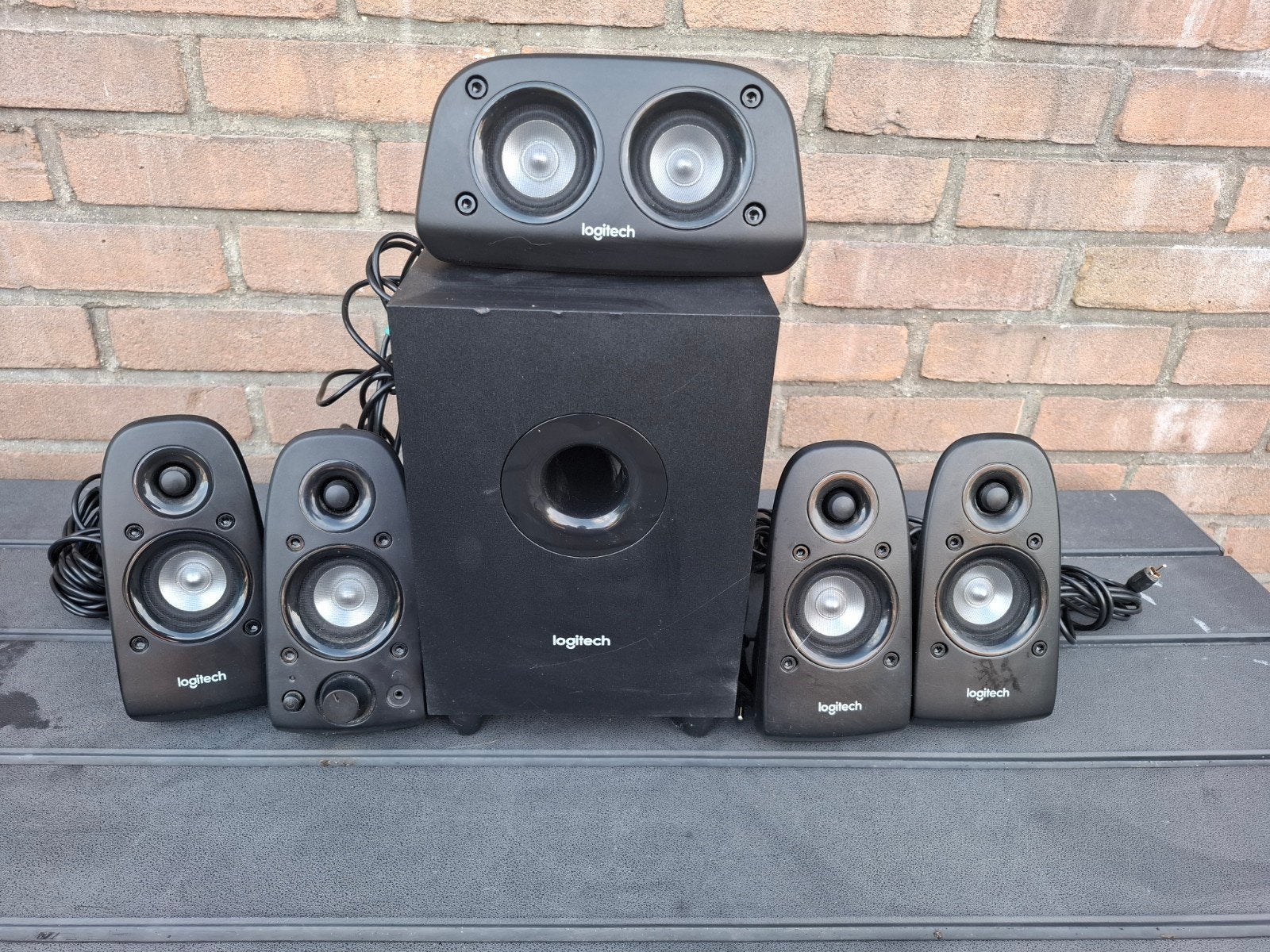 Logitech z506 5.1 sourround set voor pc, Ophalen of Verzenden