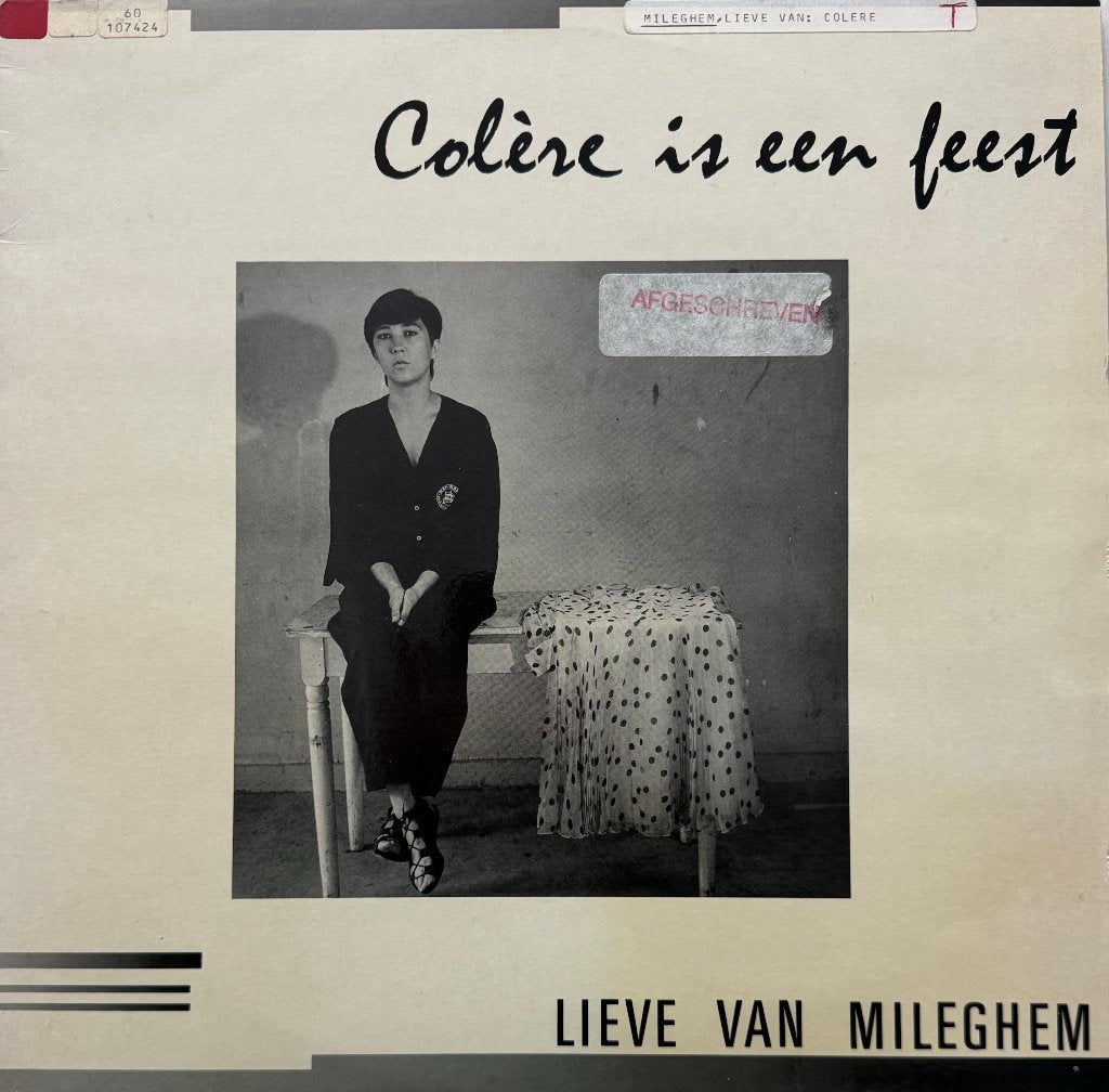 Lieve Van Mileghem ‎– Colère Is Een Feest, LP, Gebruikt, Pop, Ophalen of Verzenden