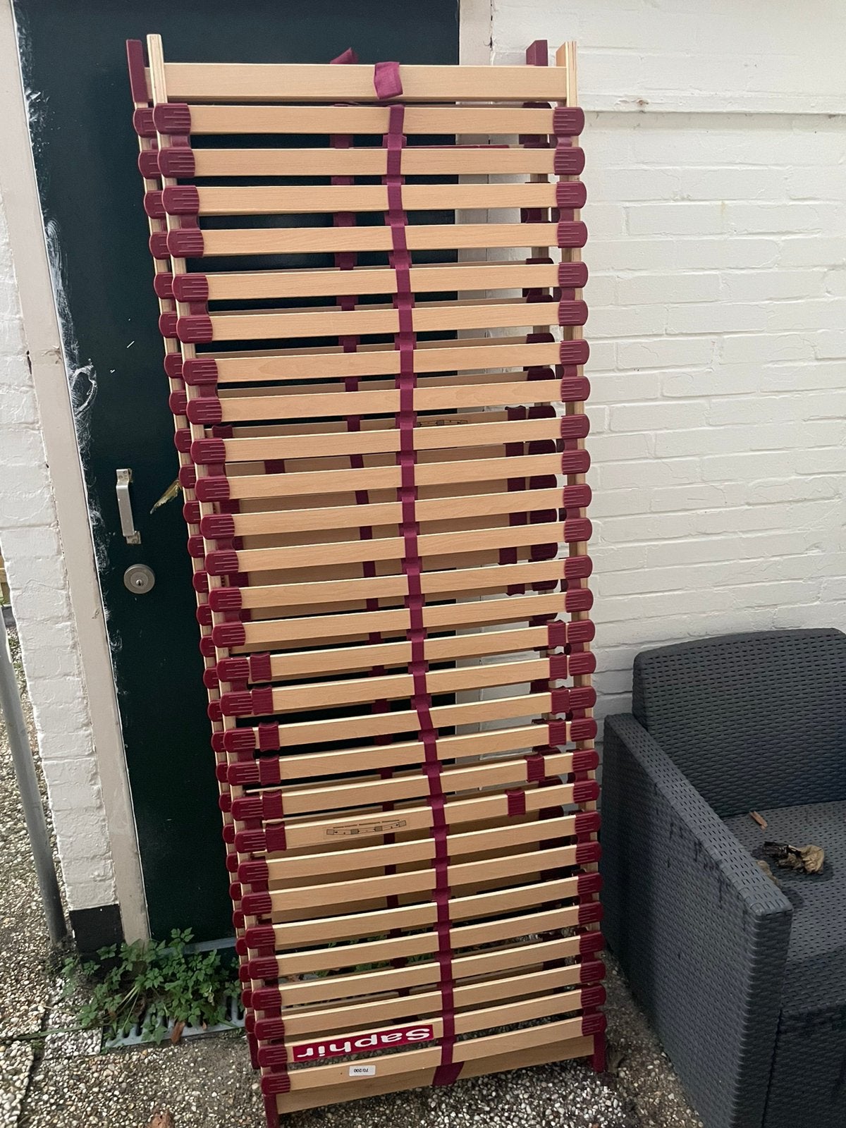 Bedbodem/ lattenbodem, Ophalen, Zo goed als nieuw, Eenpersoons, 70 cm of minder