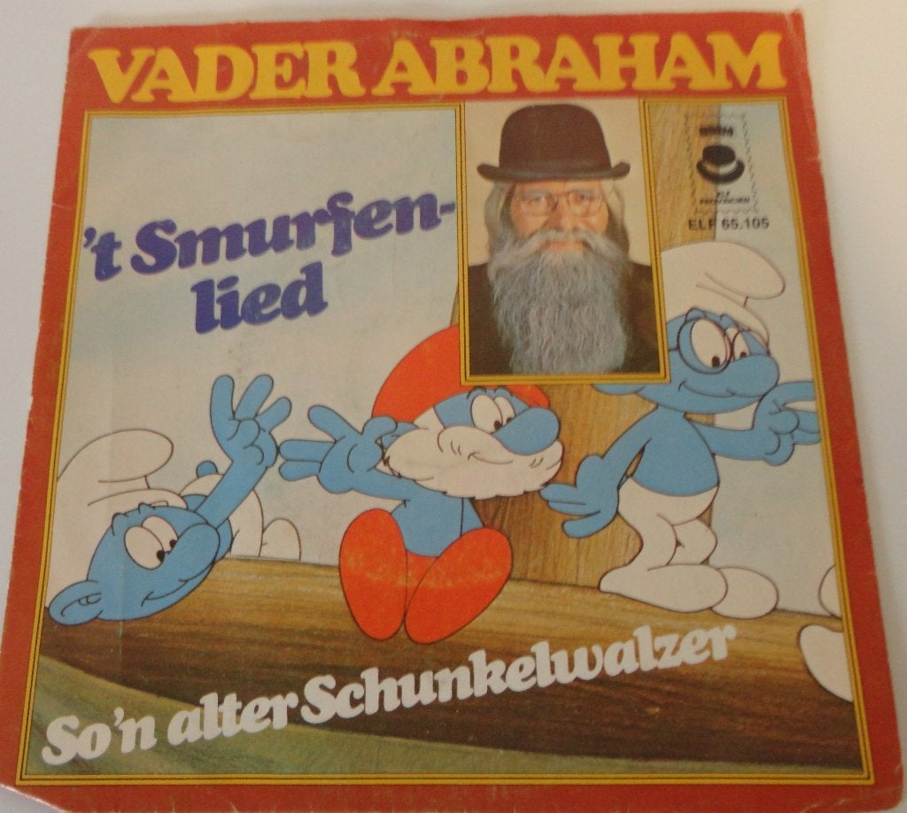 Vader Abraham > 't smurfenlied, Ophalen of Verzenden, Gebruikt, Nederlandstalig