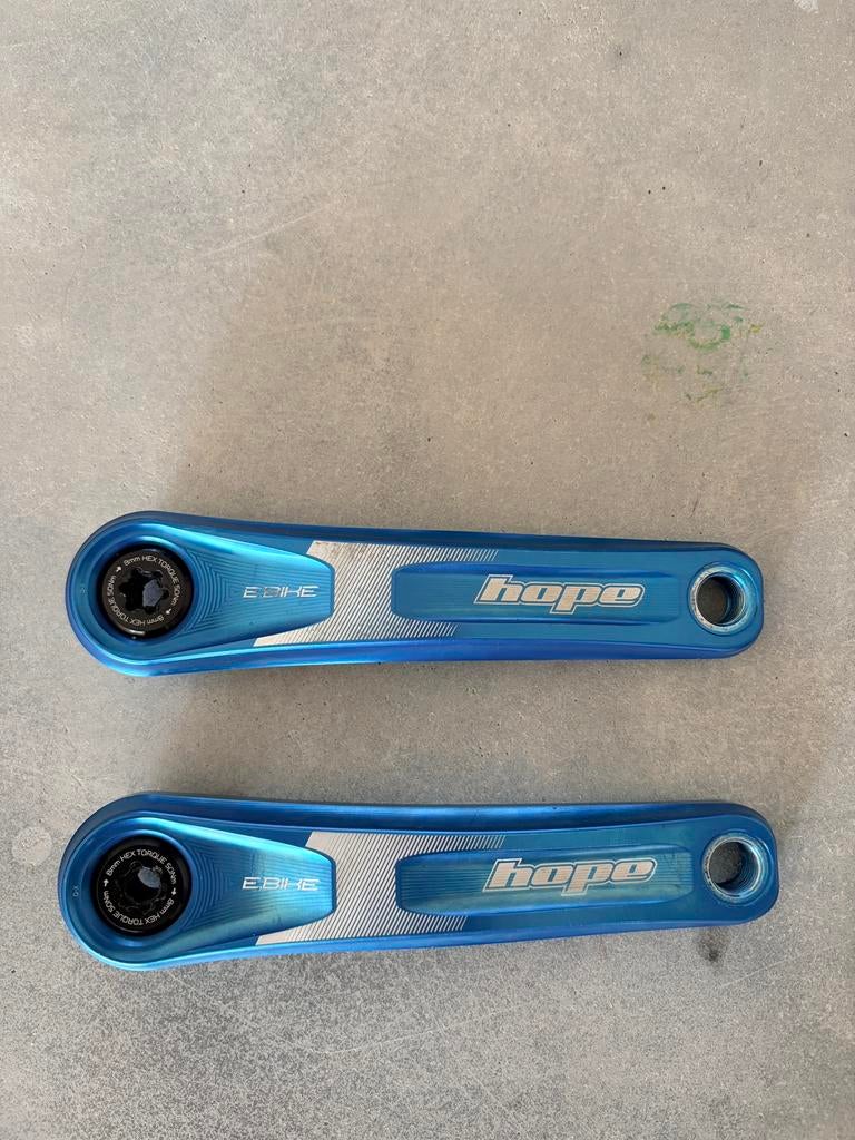 Hope Ebike 155mm cranks ISIS bosch cx performance gen4, Ophalen of Verzenden, Gebruikt