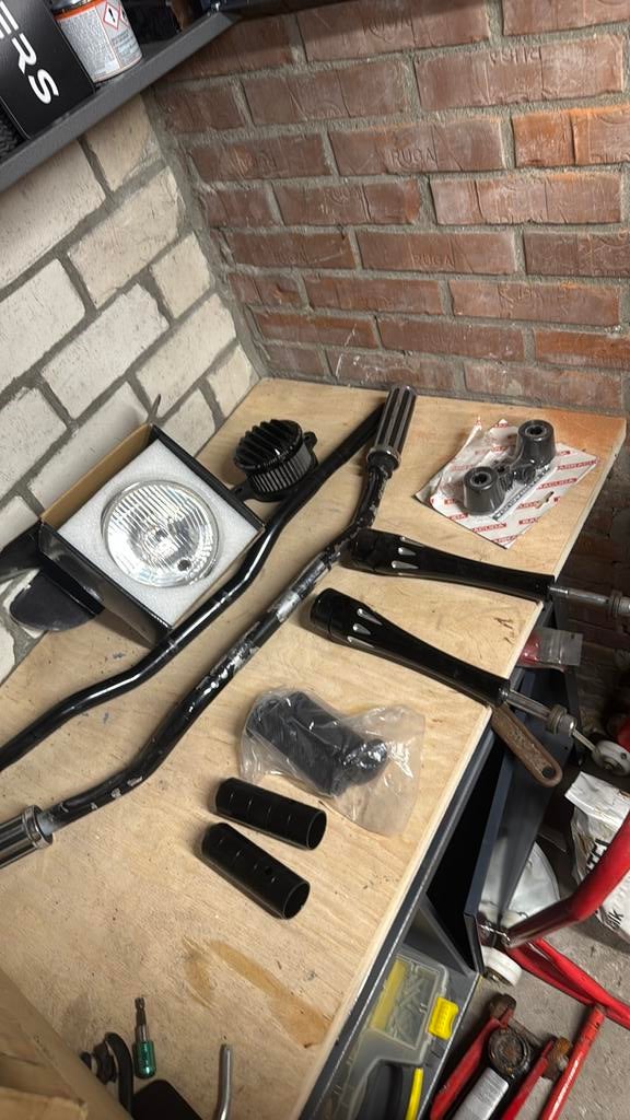 Onderdelen harley davidson dyna en sportster, Motoren, Ophalen of Verzenden