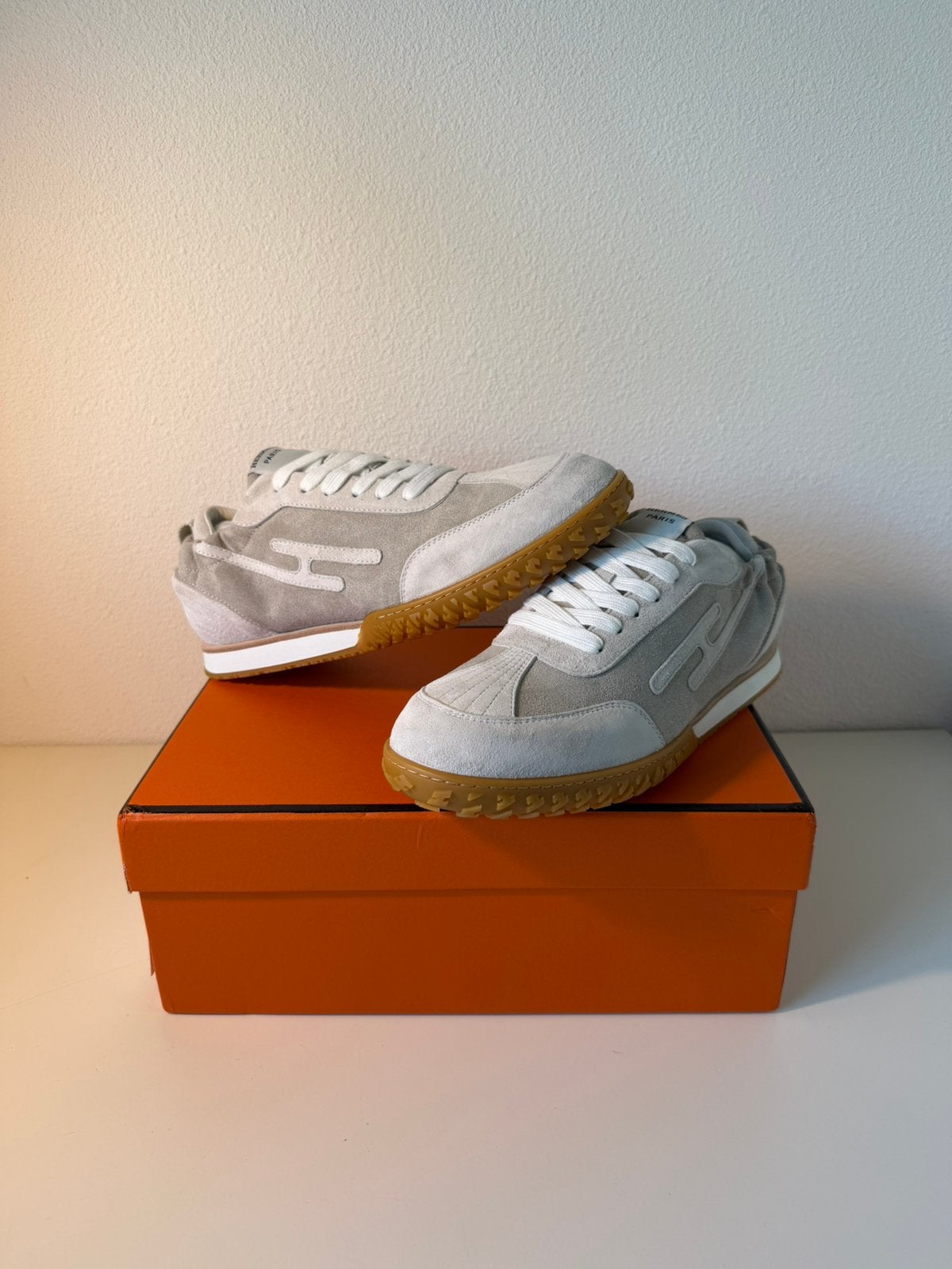 Hermes Jet Sneakers maat 42, Kleding | Heren, Schoenen, Verzenden, Wit, Nieuw, Sneakers of Gympen