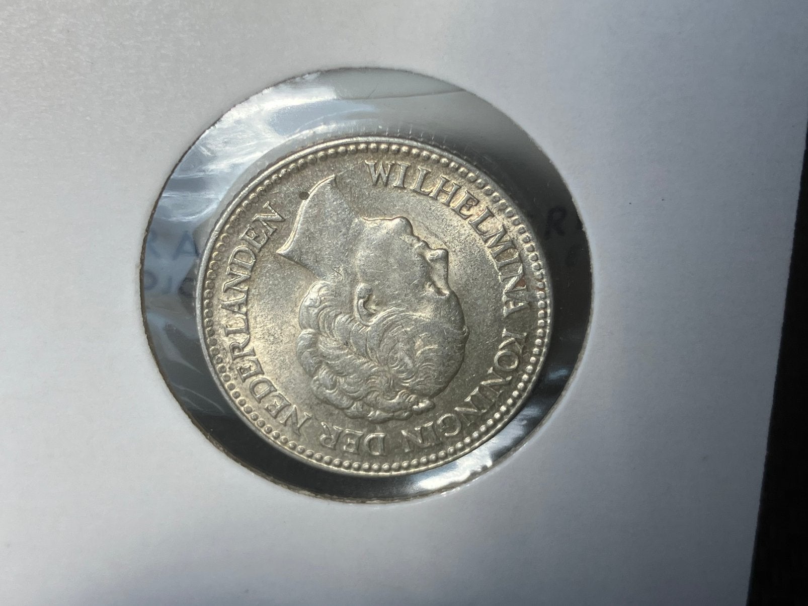 1/2 gulden 1929 koningin Wilhelmina, ½ gulden, Zilver, Ophalen of Verzenden, Koningin Wilhelmina