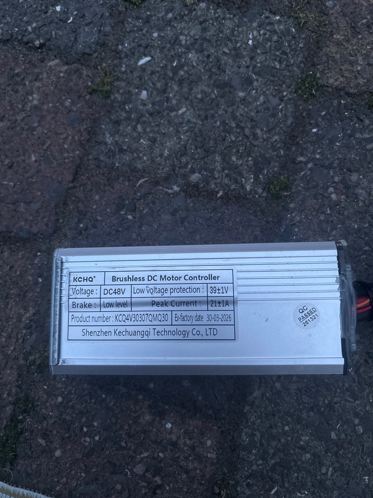 KCHO Brushless DC Motor Controller voor V20 Pro - Nieuw, Elektrische fiets, Nieuw, Ophalen of Verzenden, Motor