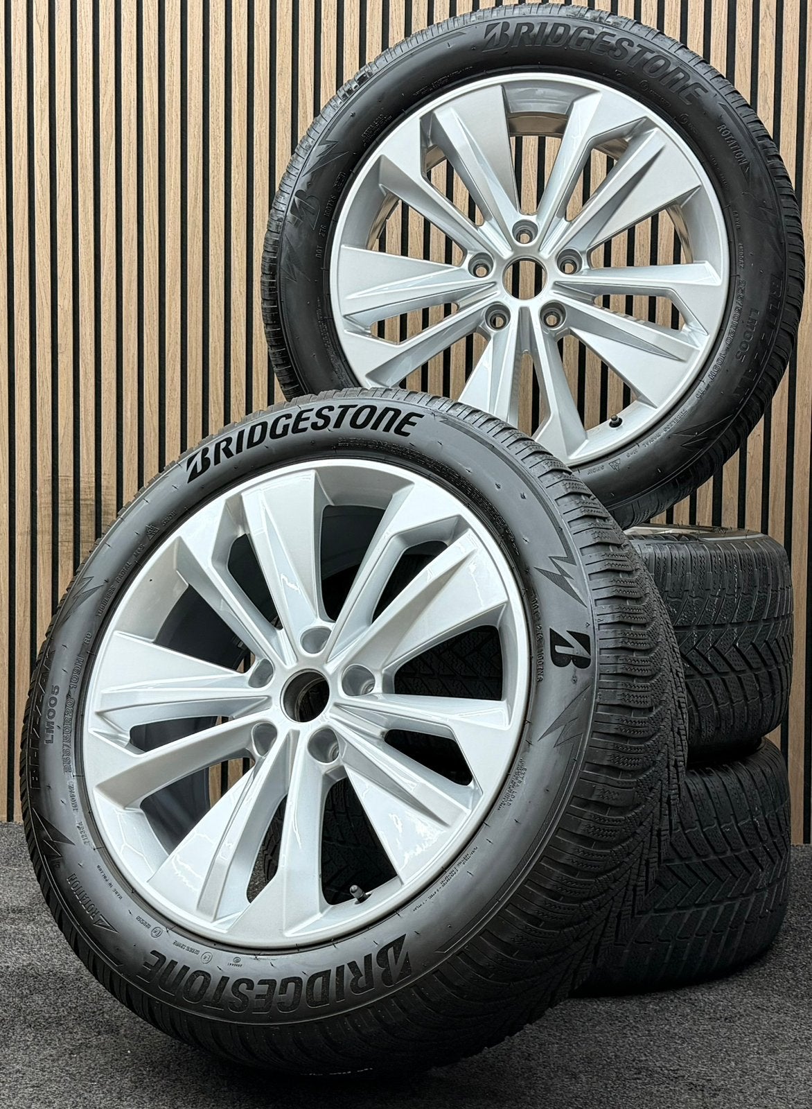 Originele 20 inch Audi Q6 SQ6 5x130 Bridgestone RO 2024, Ophalen, 255 mm, ., Banden en Velgen