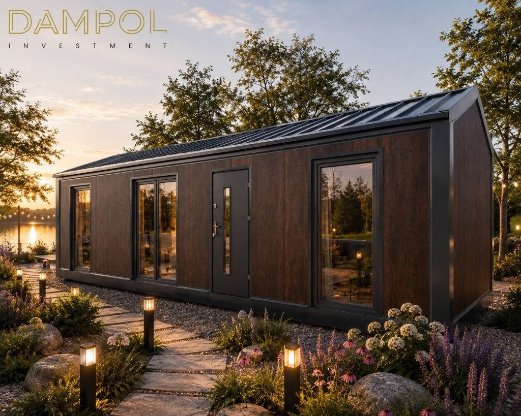 Op voorraad! 1000x350cm woonunit, tuinhuis, bungalow., Verzenden