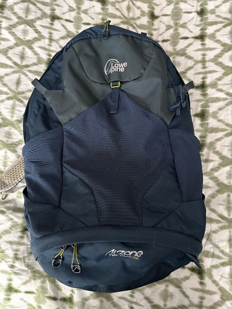 Rugzak Lowe Alpine Airzone Trail Duo 32L, 40 cm of meer, Zo goed als nieuw, Waterdicht, Ophalen