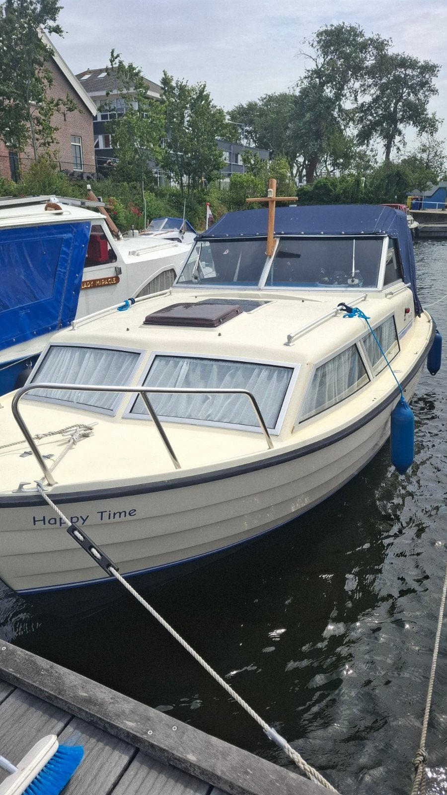 Heerlijk noorse spitsgatter  nidelv 24, Watersport en Boten, Gebruikt, Diesel, Dieptemeter, 1.85 meter