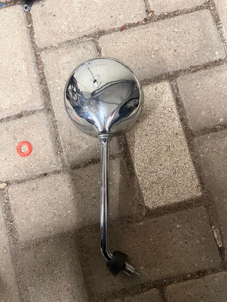 Vespa LX spiegel - Chroom, Sport en Fitness, Ophalen of Verzenden, Zo goed als nieuw