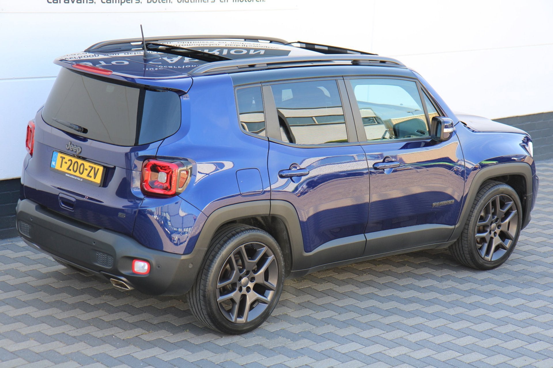 Jeep Renegade 1.3T DDCT S Pano LED Carplay Camera Keyless !, Auto's, Gebruikt, 4 cilinders, 150 pk, Blauw