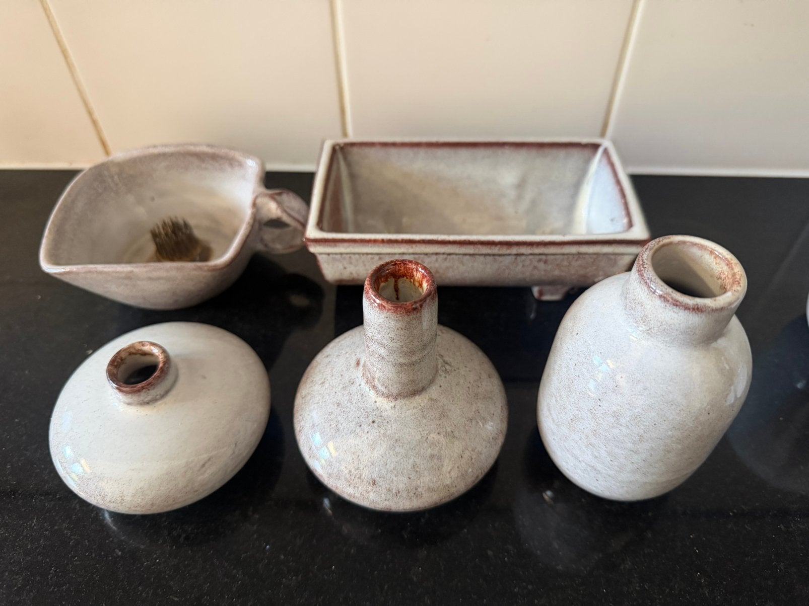 5 Westraven baked/vaasjes, Ophalen of Verzenden