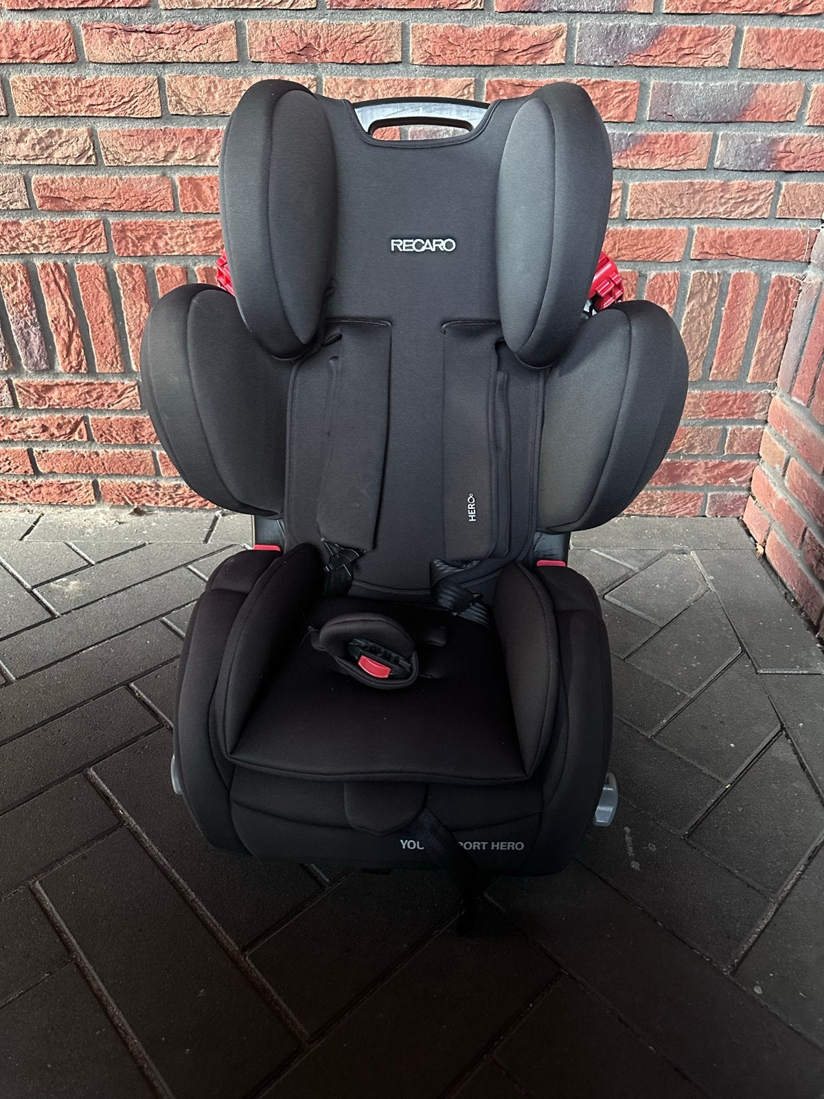 Recaro Young Sport Hero autostoel - Zwart, Verstelbare rugleuning, 9 t/m 36 kg, Ophalen, Overige merken