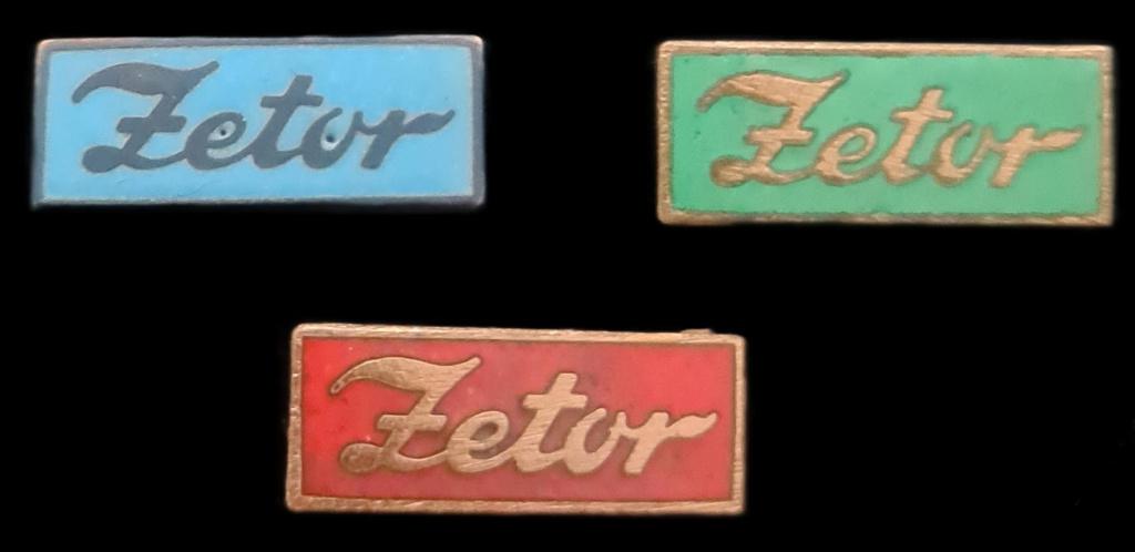 Zetor tractor spelden- 3 kleuren emaille, Verzenden, Nieuw, Transport, Speldje of Pin