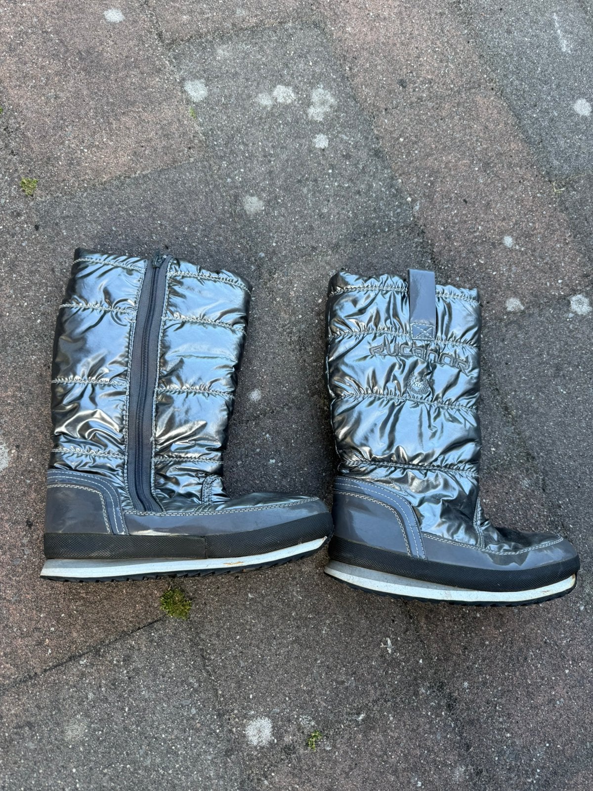 Snowboots Rucanor maat 39 zilver, Kleding | Dames, Ophalen of Verzenden, Zo goed als nieuw, Maat 38/40 (M), Overige typen