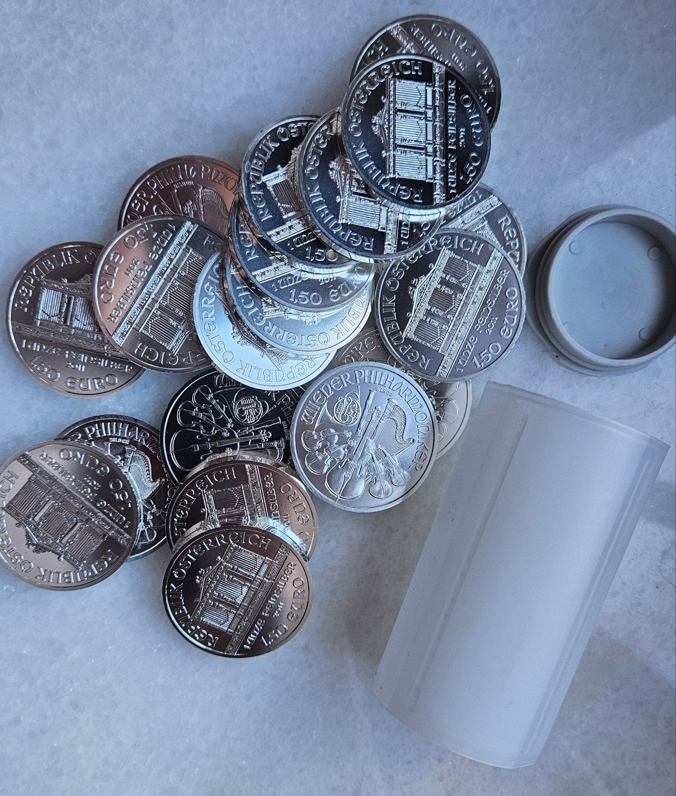 20 x 1 ounce 999 zilver, Postzegels en Munten, Ophalen of Verzenden, Zilver