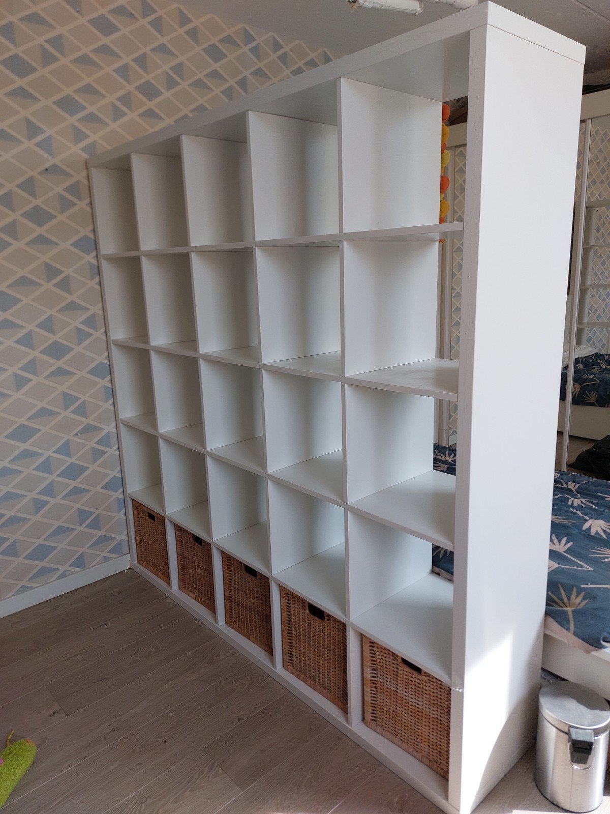 IKEA kallax kast 5x5 (25 vakken, Ophalen, Gebruikt