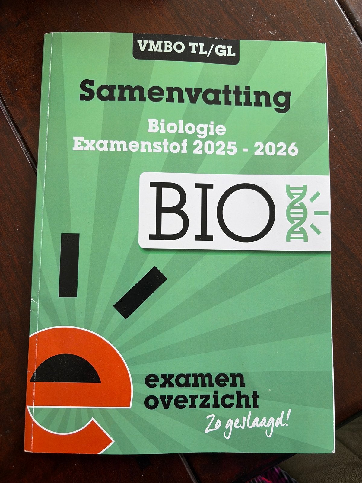Samenvatting Biologie Examenstof VMBO TL/GL 2025-2026, Ophalen of Verzenden, Zo goed als nieuw, VMBO, Biologie