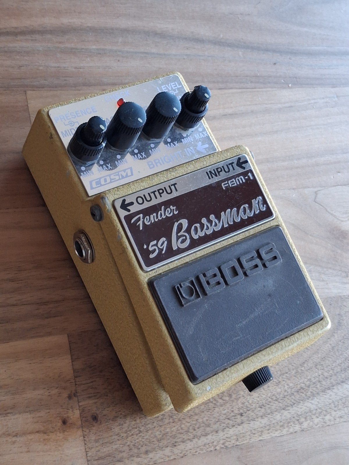 Boss FBM-1 Fender '59 Bassman pedaal (legendarisch!), Ophalen of Verzenden, Gebruikt, Distortion, Overdrive of Fuzz