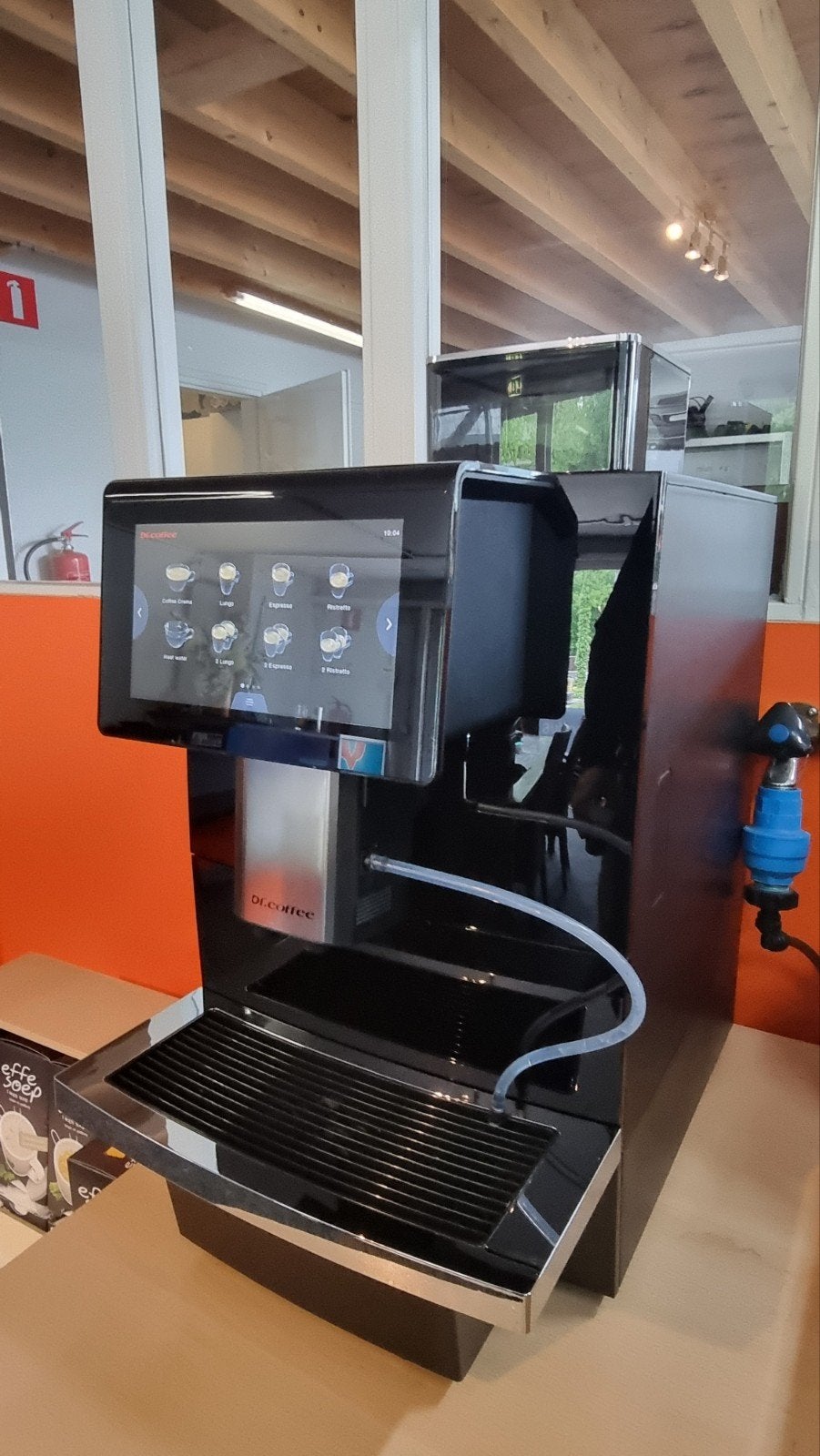 Dr. Coffee F11 Plus-B Commerciële Koffiemachine, Ophalen, Afneembaar waterreservoir, 10 kopjes of meer, Koffiemachine
