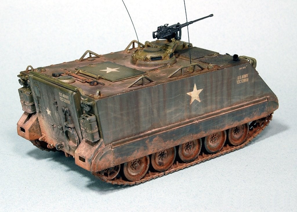 Tamiya 1:35 M113 US Armoured Personnel Carrier w. crew, Tank, 1:32 tot 1:50, Nieuw, Ophalen of Verzenden