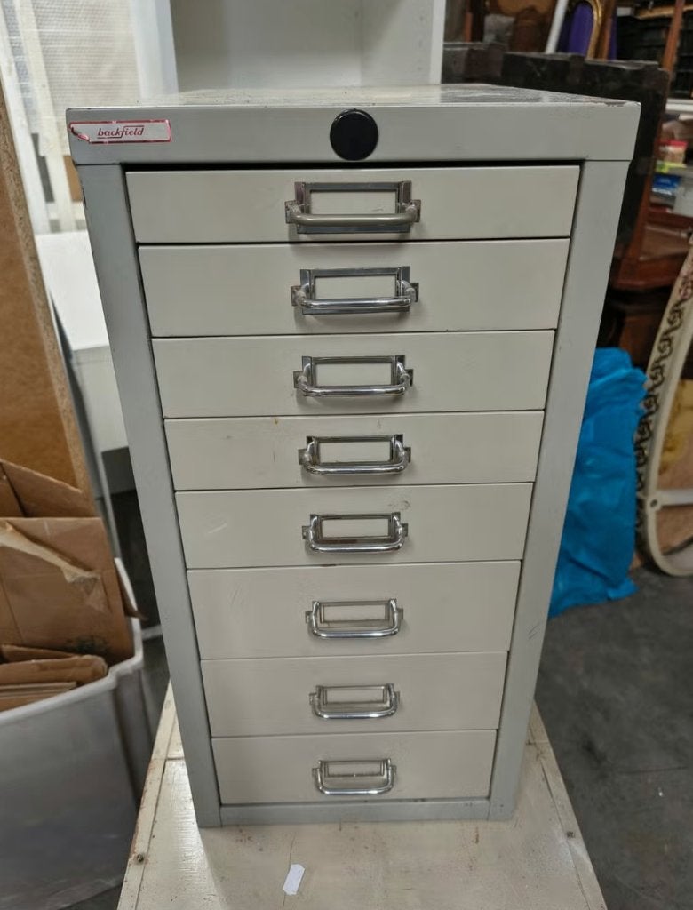 Backfield ladekast metalen, Ophalen, Gebruikt, ., 50 tot 100 cm