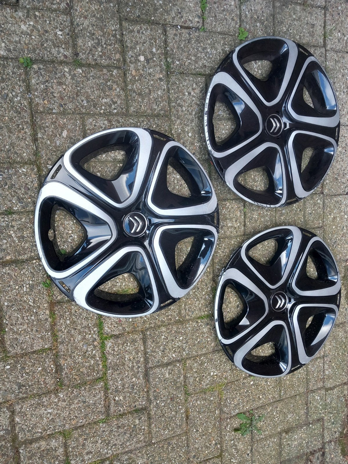 3 wieldoppen Citroën C3 en C3 Aircross. Babylone-2. 16 inch., Auto diversen, Ophalen of Verzenden
