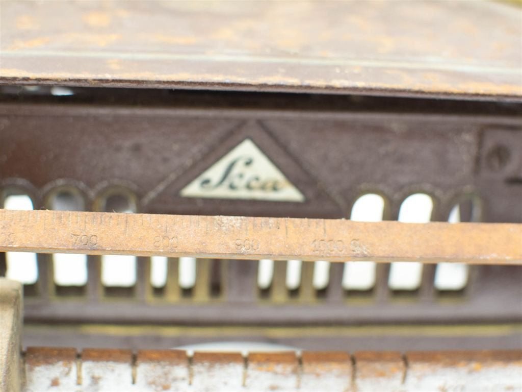 Leca Antieke Baby weegschaal 37582, Ophalen of Verzenden