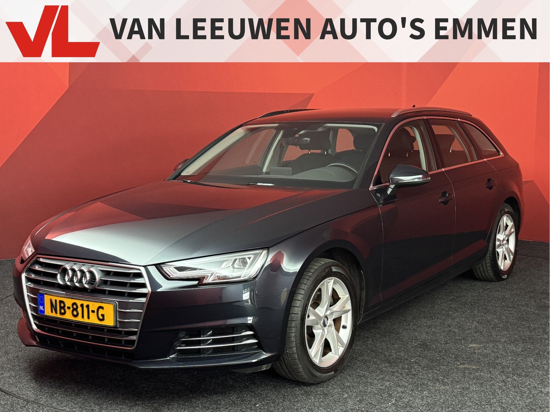 Audi A4 Avant 1.4 TFSI Lease Edition | Navigatie | Climate C, Voorwielaandrijving, 1345 kg, Stof, Gebruikt