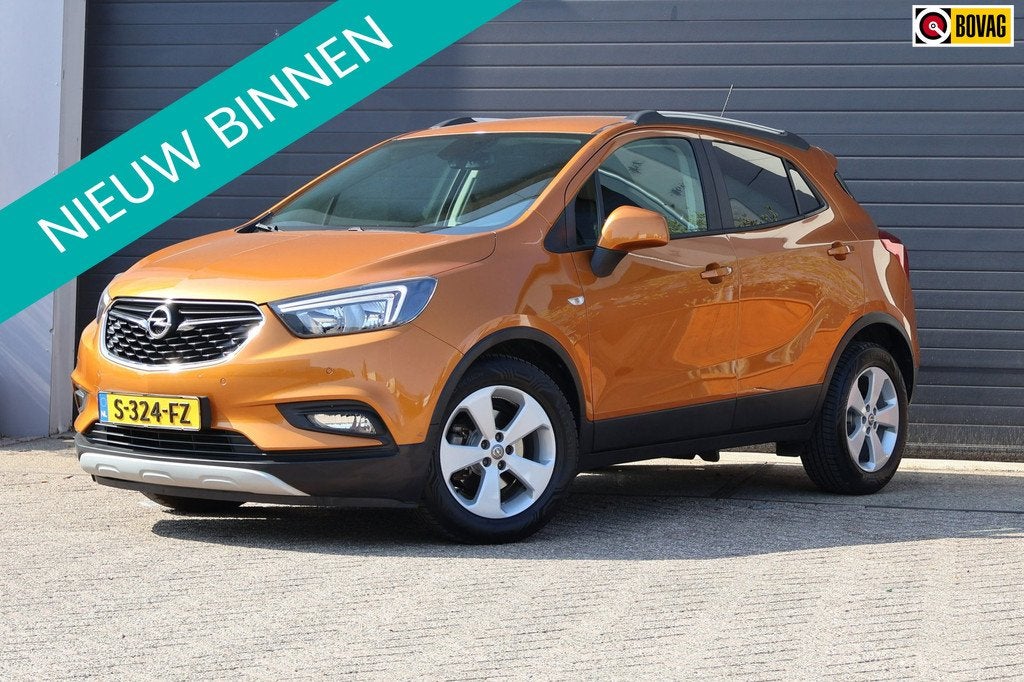 Opel Mokka X 1.4 Turbo Innovation Automaat/Cruise/Clima/Carp, Auto's, Opel, Stof, Gebruikt, 1364 cc, SUV of Terreinwagen