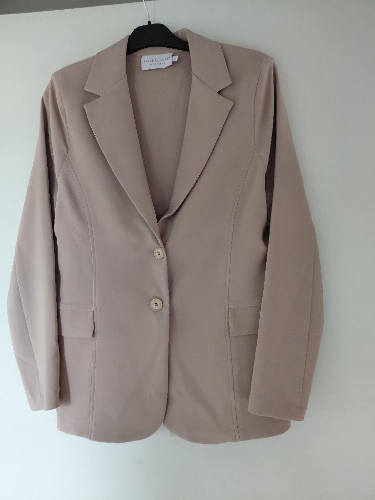 Nieuwe blazer van Helena Hart, maat L, Ophalen of Verzenden, Nieuw, Beige