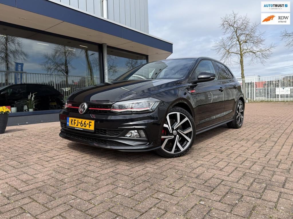 Volkswagen POLO 2.0 TSI GTI | Virtual | LED | Carplay | ACC, Auto's, Stof, Gebruikt, 4 cilinders, Zwart