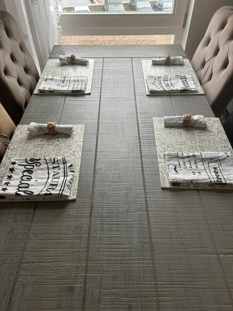 Riviera maison houten placemats, Overige materialen, Overige typen, Ophalen of Verzenden, Zo goed als nieuw