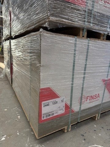 Goedkoop! Mdf vochtwerende platen. 2440x1220x12mm., Ophalen, Nieuw, Overige materialen, Minder dan 20 mm