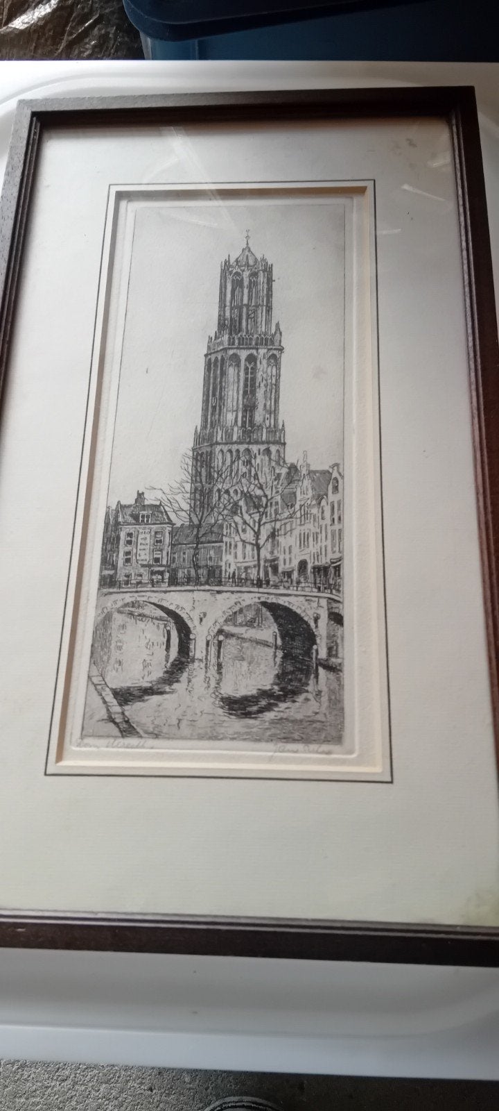JAN SIRKS. Ets Dom Utrecht, Antiek en Kunst, Ophalen of Verzenden