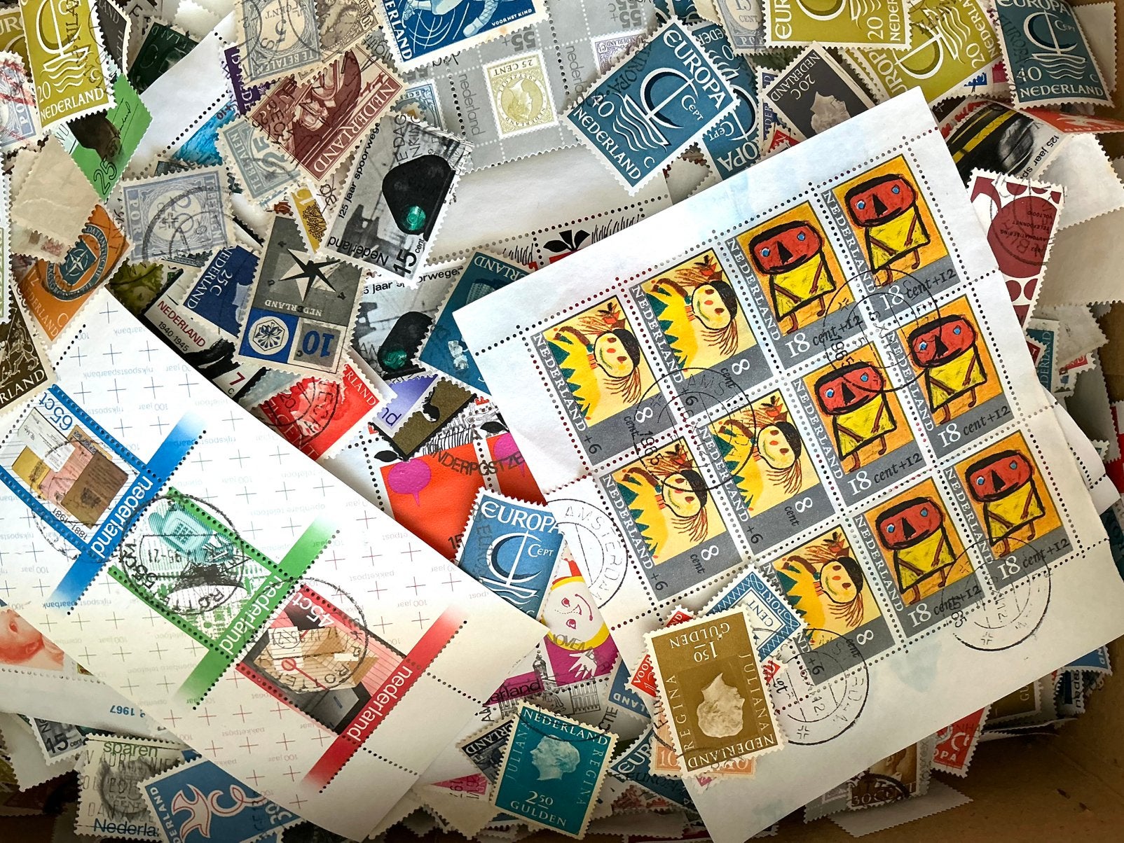 Grote verzameling Nederlandse postzegels, Ophalen of Verzenden, Nederland