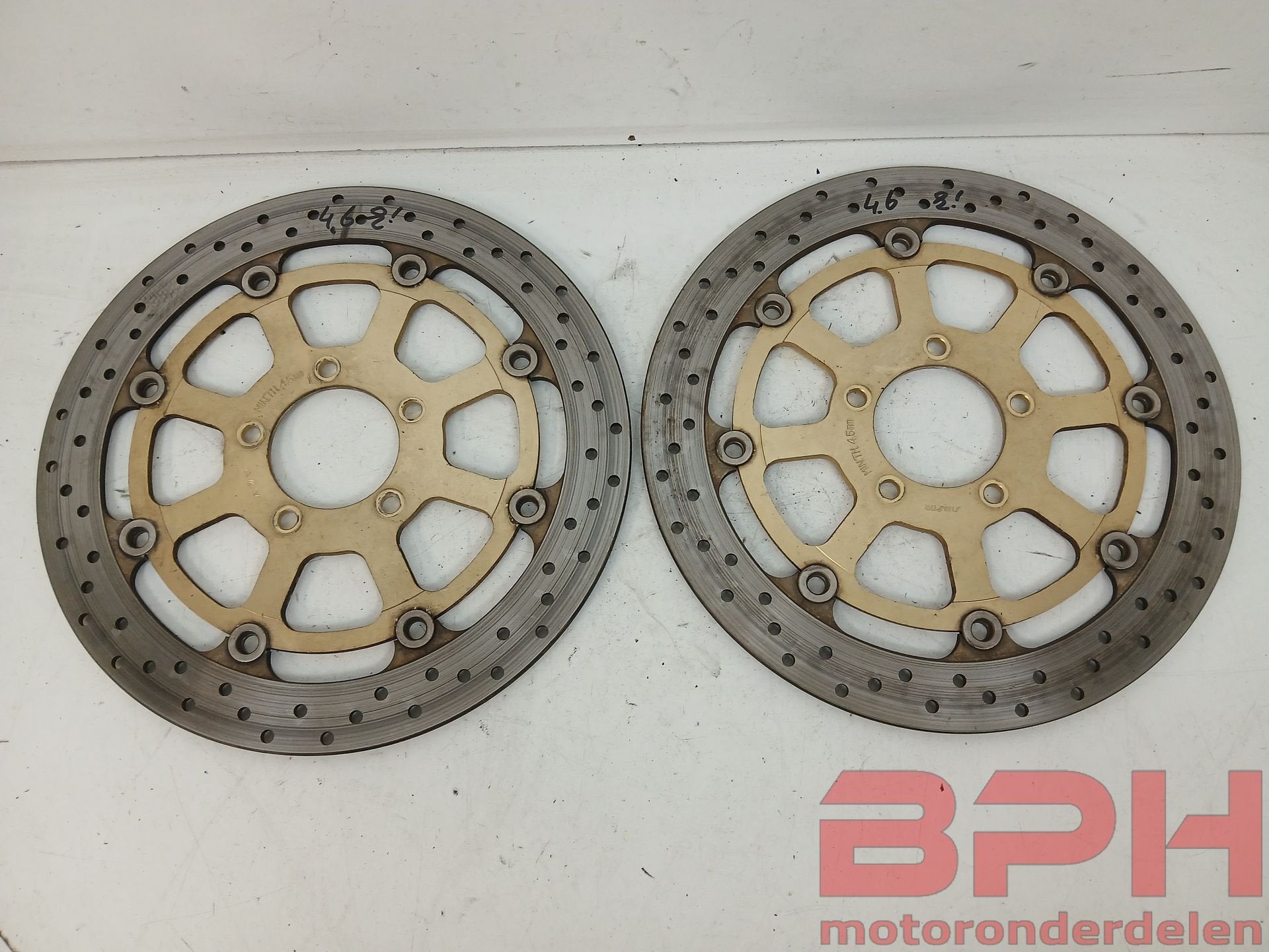 Remschijven Suzuki GSX-R 600 750 1000 K1 K2 K3 2001 t/m 2003, Gebruikt, -, -, Ophalen of Verzenden