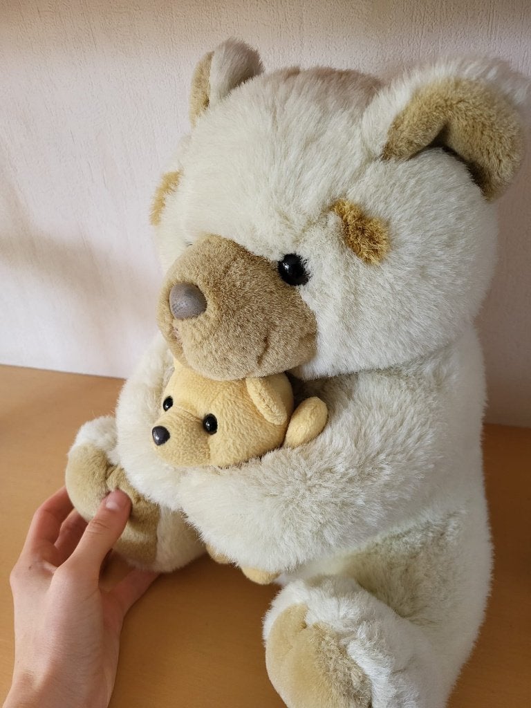 Knuffelbeer/ knuffelberen/ teddy bear(s) - "duo-knuffel", Ophalen, Zo goed als nieuw, Beer