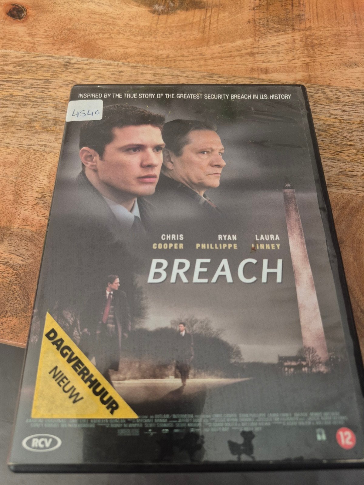 Breach DVD - Spannende spionagethriller, Nederlands, Actiethriller, Ophalen of Verzenden, Vanaf 12 jaar