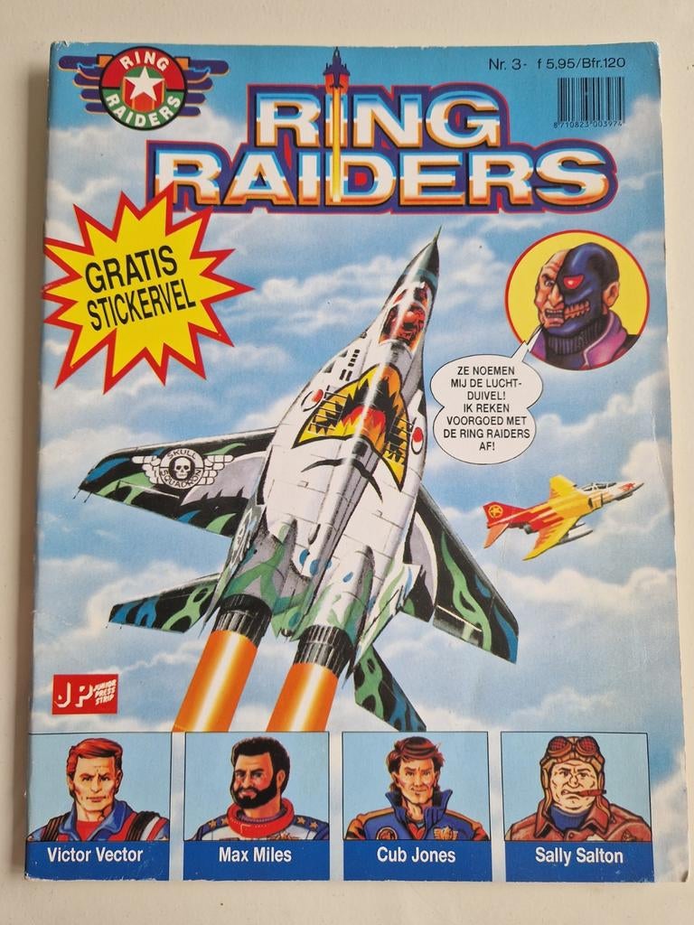 RING RAIDERS Nr.3 [JUNIOR PRESS STRIP], Verzenden, Europa, Gelezen, Eén comic