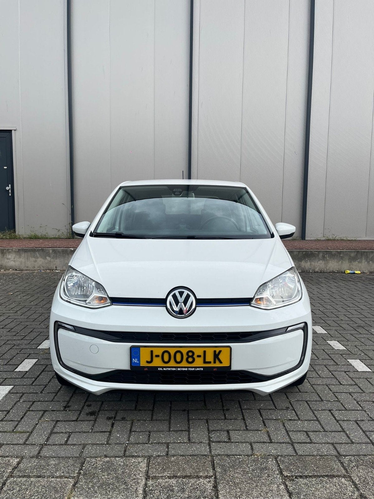 Volkswagen E up! Elektromotor 82pk 5D 2019 Wit, Auto's, Volkswagen, Stof, Up!, Wit, Elektrisch